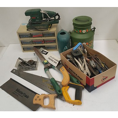 Wheel Barrow and Tools and  Garden Equipment