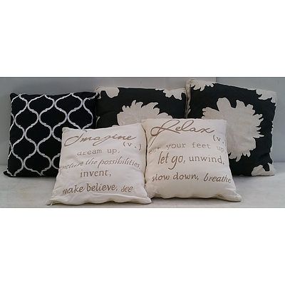 Modern contemporary Cushion - Lot of 5