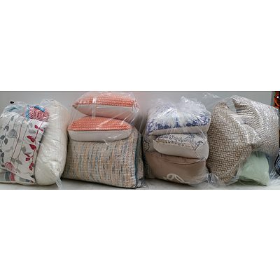Contemporary Chair Cushions - Lot of 18