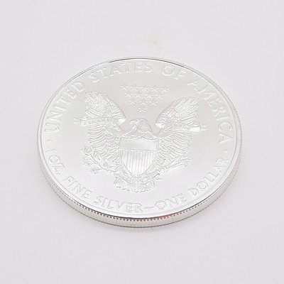 2011 United States of America 1 oz Fine Silver $1 One Dollar Coin