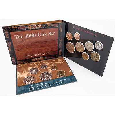 1985, 1990, 1997, 2010 Uncirculated Coin Sets