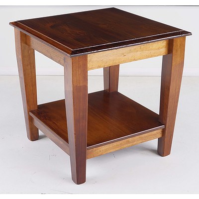 Two Contemporary Pine Coffee Tables