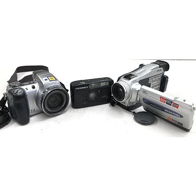 Sony Digital Camera, Digital HandyCam & Hanimex 35mm Camera