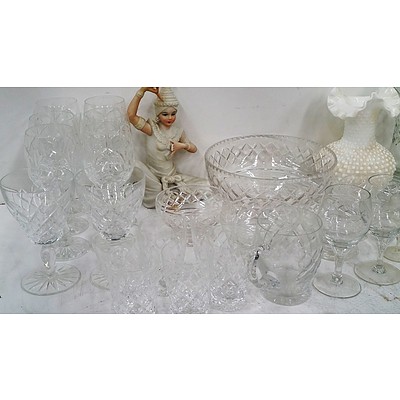 Selection of Crystal Ware, Glass Ware and Ceramics