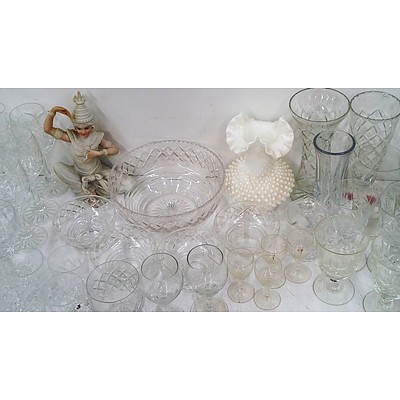 Selection of Crystal Ware, Glass Ware and Ceramics