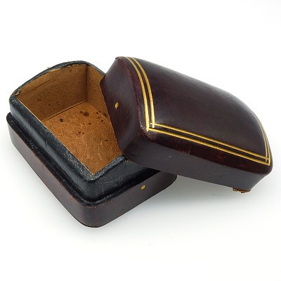 Beautiful Italian Gilt Tooled Leather Box