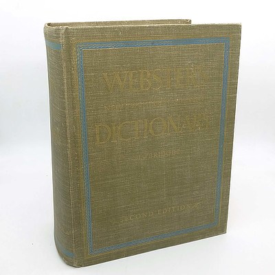 Webster's New Twentieth Century Dictionary Unabridged, The World Publishing Company, USA, 1957