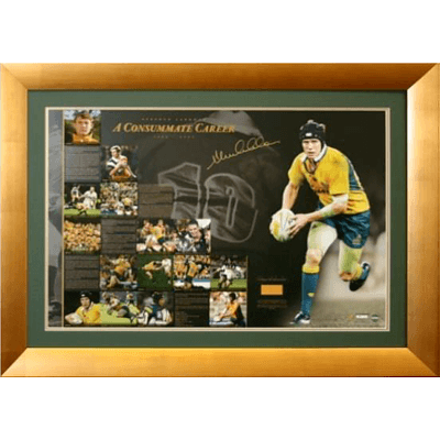 Piece of the action - Stephen Larkham limited edition print