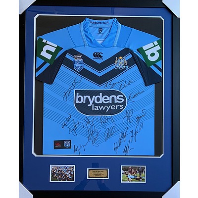NSW State of Origin Personally Signed Jersey
