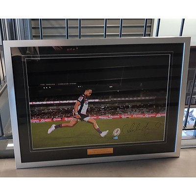 Limited Edition Christian Lealiifano Mothers Day Round, Hand Signed Print - one of only 2 copies