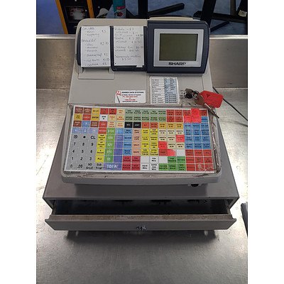Sharp UP700 POS Terminal with Cash Drawer