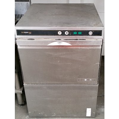 Hobart Ecomax 500 Upright Commercial Dishwasher - Faulty - NCV