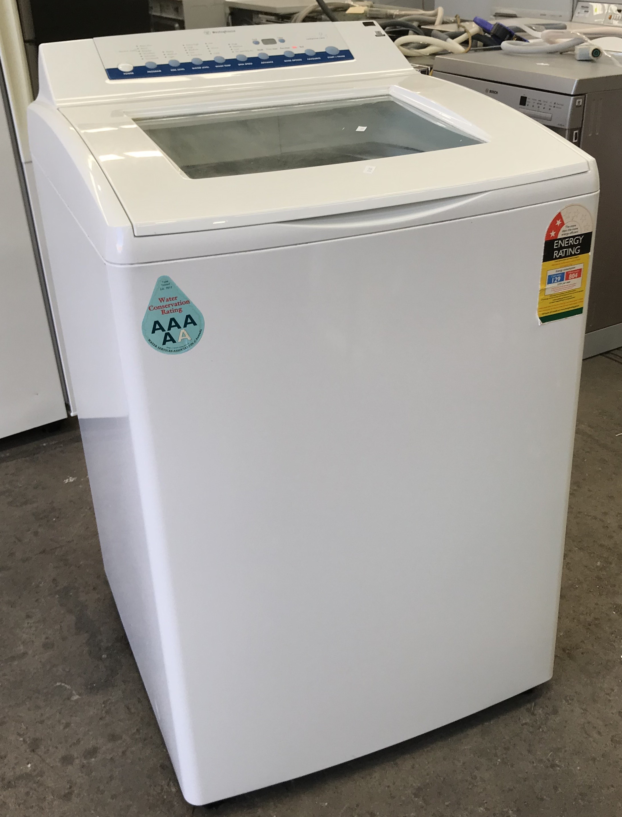 westinghouse 9.5 kg washing machine