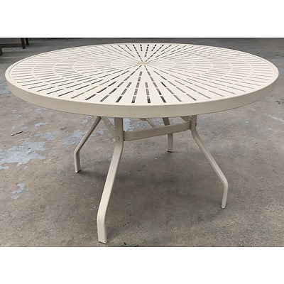Round Outdoor Table