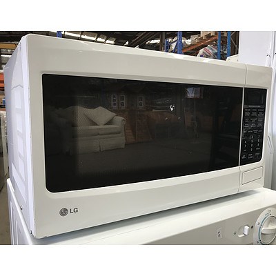 LG MS3446VRW 1100W Microwave Oven