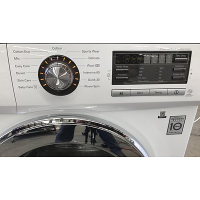 LG Inverter Direct Drive 7.5kg Front-Loader Washing Machine