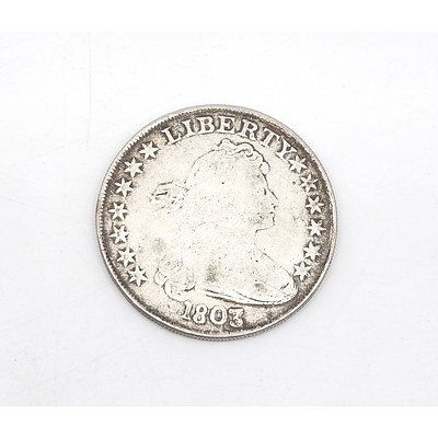 1803 United States of America Heraldic Eagle Reverse Dollar