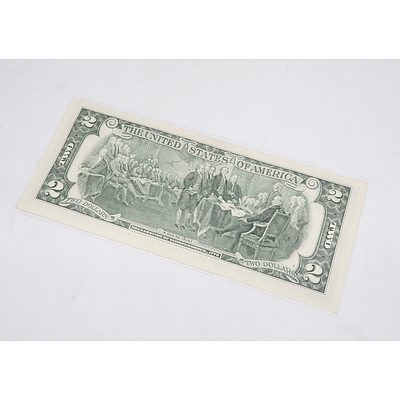 2003 US Two Dollar Banknote