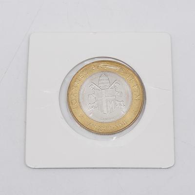 2001 Vatican City 1000 Lire Coin