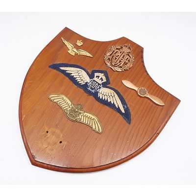 Vintage Royal Australian Air Force Shield