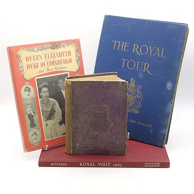 A Group of Royal Books and Magazines, including The Queen Victoria Birthday Book Circa 1980,   The Royal Tour of Australia and New Zealand 1953-54 and More