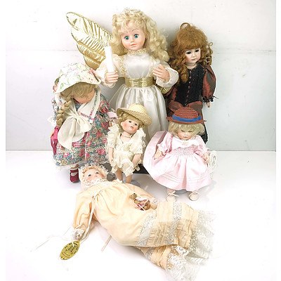 Collection of Hillview Lane Dolls, Includes 'Claudia' from Pauline's Limited Edition Dolls