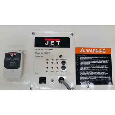 WMH Tool Group AFS-2000 Jet Air Filtration System