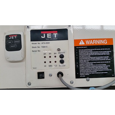 WMH Tool Group AFS-2000 Jet Air Filtration System