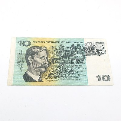 Scarce Commonwealth of Australia $10 Star Note, Phillips/Randall ZSH07803*