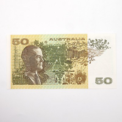 Australian Phillips/Fraser $50 Paper Note, YXL623847