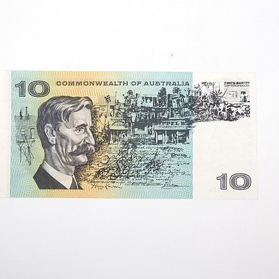 Scarce Commonwealth of Australia $10 Star Note, Phillips/Randall ZSG51231*