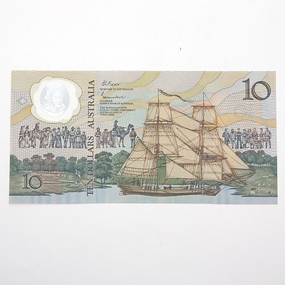 1988 Australian Polymer Bicentennial Commemorative $10 Note, AB249498927