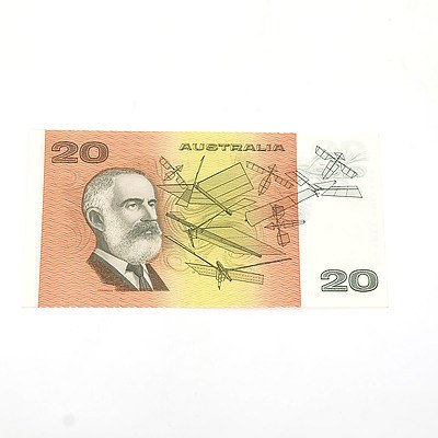 Uncirculated $20 Fraser/ Cole Paper Note, RTL439440