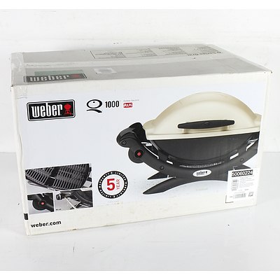 Weber Outdoor Gas Grill, Q Series Grill, New