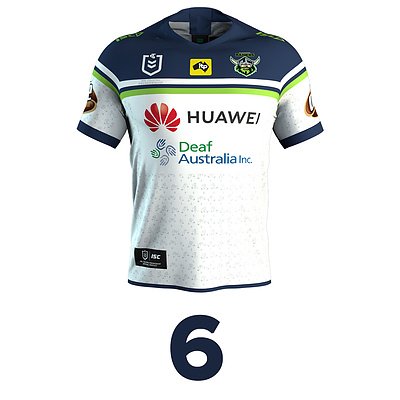 6. Jack Wighton - Huawei Charity Jersey to Support Deaf Australia