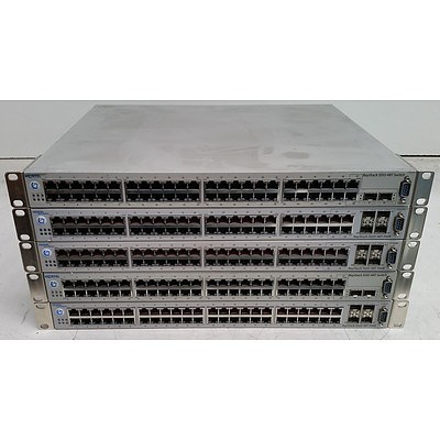 Nortel Assorted Ethernet Switches - Lot of Five