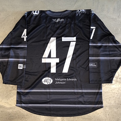 2019 CBR BRAVE Dare Iced Coffee Jersey #47 Signed by Harvey, Miettinen & Darge