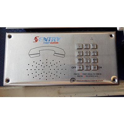 Dallas Delta Sentry Door Station Communication System - Lot of 9