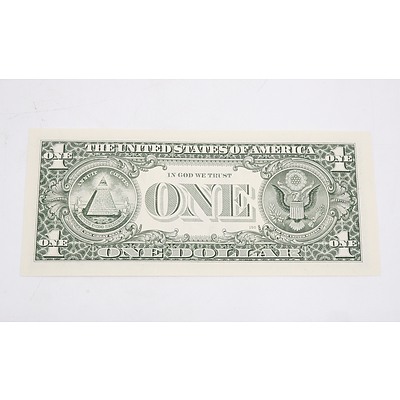 2006 US Star One Dollar  Banknote