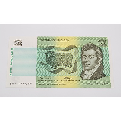 1925 Australian Two Dollar Banknote - Uncirculated