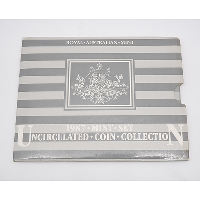 1987 Australian Mint Set - Uncirculated