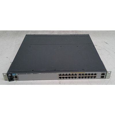 HP (J9573A) E3800-24G-2SFP+ 24-Port Gigabit Managed Switch