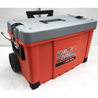 Fire Storm Roller Tool Chest with Hardware & Tools