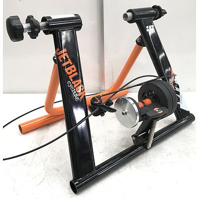 JetBlack M1-Pro Fluid Fit Magnetic Bicycle Trainer