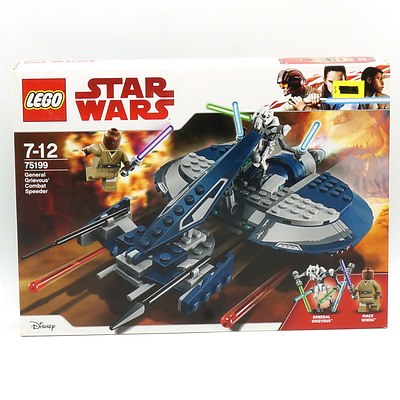 Star Wars Lego 75199 General Grievous' Combat Speeder, New