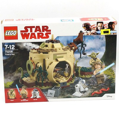 Star Wars Lego 75208 Yoda's Hut, New 