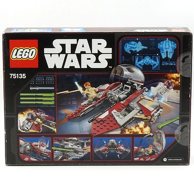 Star Wars Lego 75135 Obi-Wan's Jedi Interceptor, New
