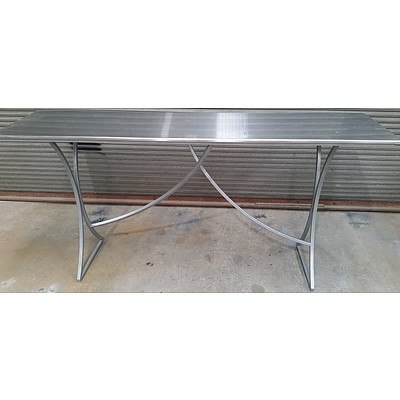 Stainless Steel Bar/Cafe Bench