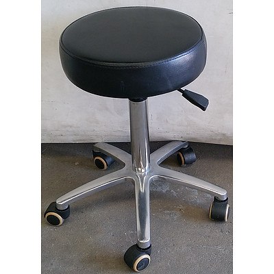 Gaslift Mobile Styling Stool