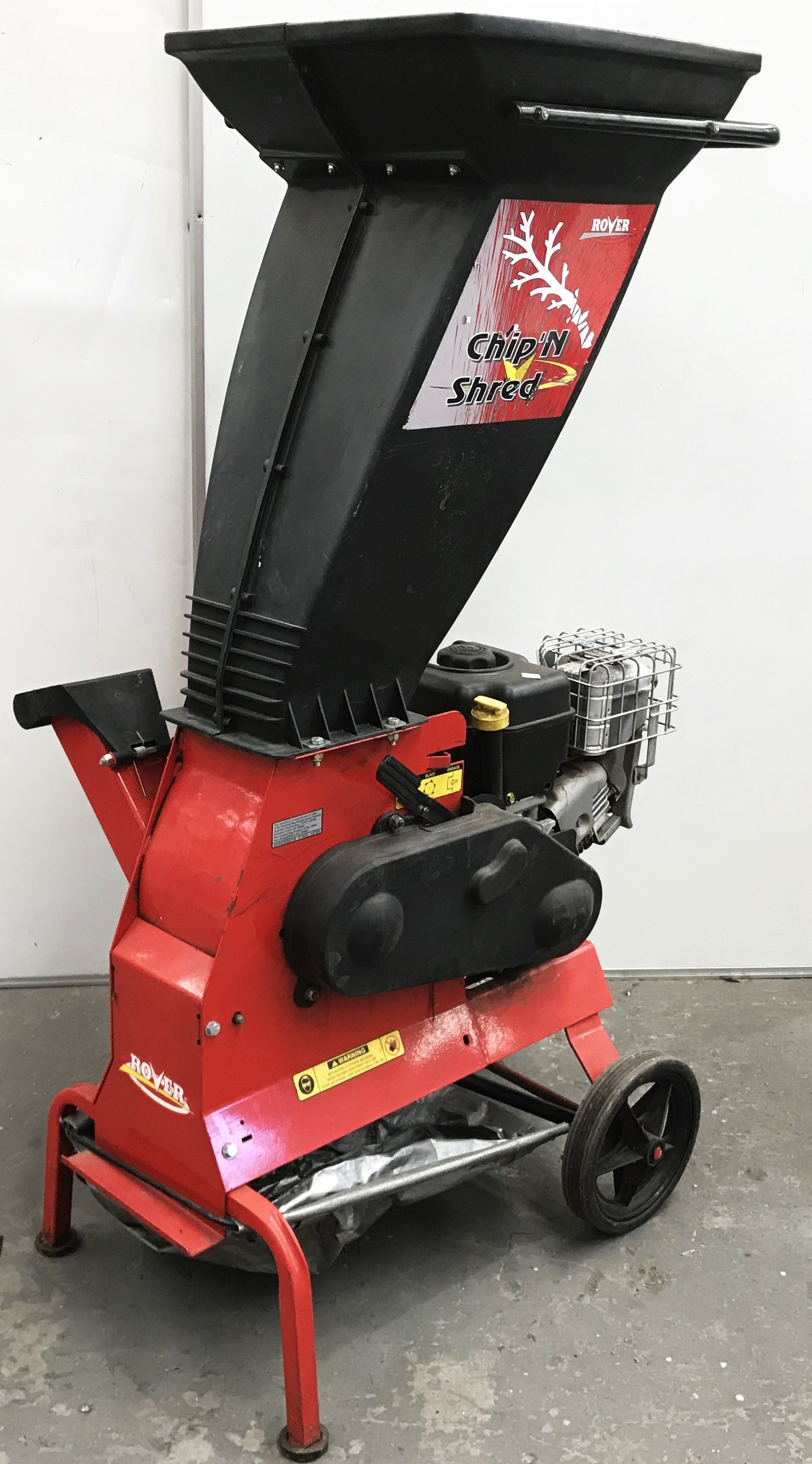 Rover Chip N Shred 5 5hp Petrol Lot 1071725 Allbids